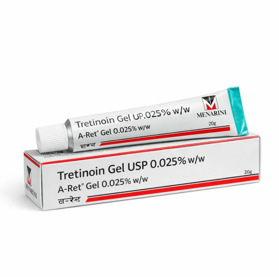 Menarini A-Ret Tretinoin Gel 0.025%
