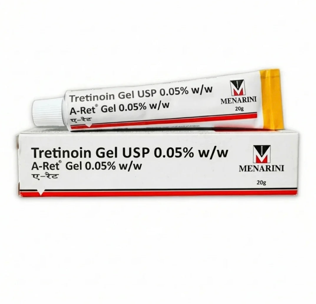 MENARINI A-RET Tretinoin Gel USP 0.05%